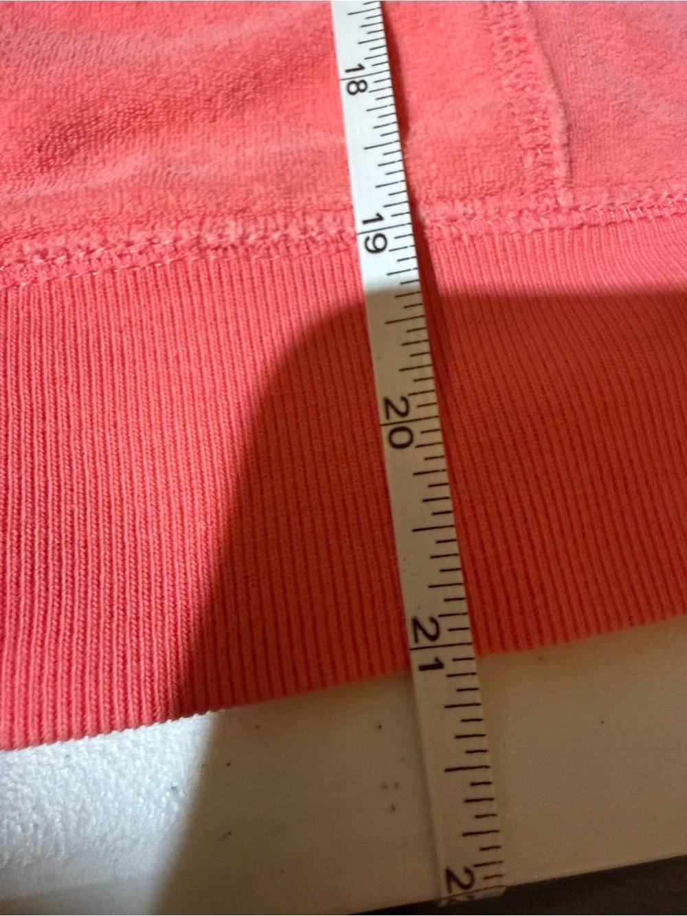 Vintage Lilly Pulitzer Pink Terry Cloth Zip Hoodie Palm Tree Logo Size M - Picture 10 of 11